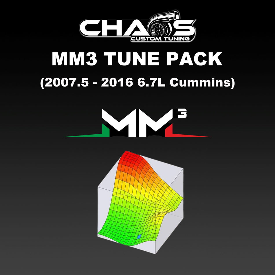 Chaos Custom Tuning MM3 Tune Files (2007.5-2016 Cummins 6.7L) Tune Files Chaos Custom Tuning 