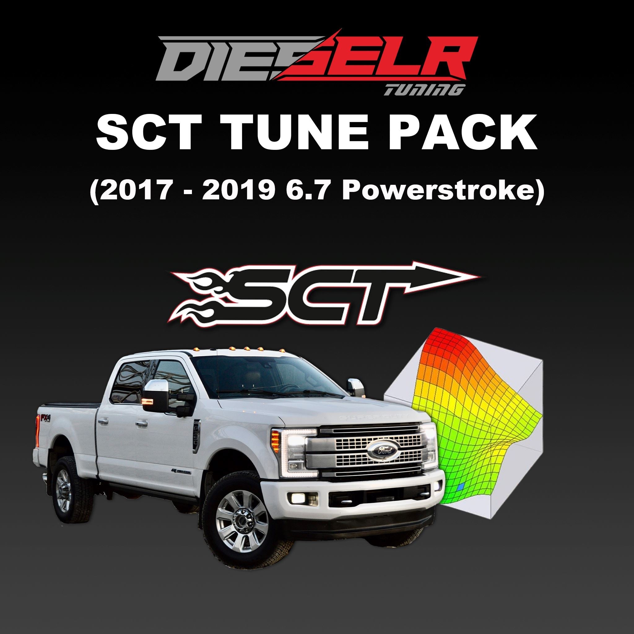 DIESELR SCT Tune Files (2017-2019 Powerstroke 6.7L) Tune Files DIESELR Tuning 