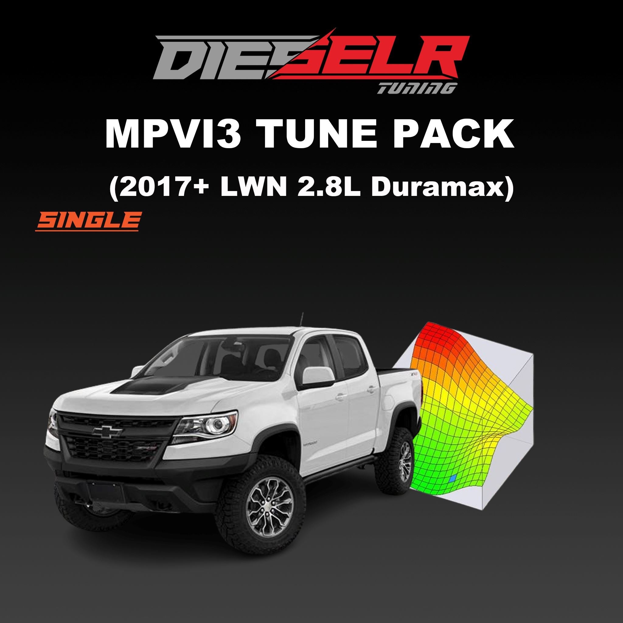 DIESELR MPVI3 Tune Files (2017+ Duramax LWN 2.8L) Tune Files DIESELR Tuning 