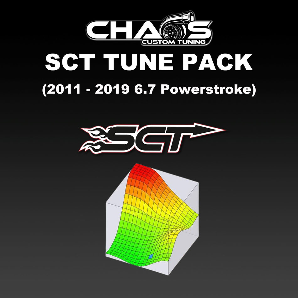 Chaos Custom Tuning SCT Tune Files (2011-2019 Powerstroke 6.7L) Tune Files Chaos Custom Tuning 