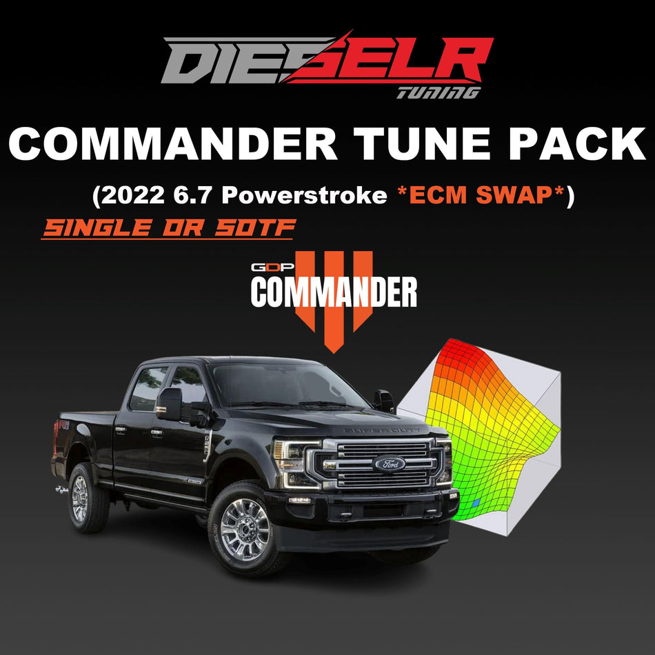 DIESELR Commander Tune Files (2022 Powerstroke 6.7L) Tune Files DIESELR Tuning 