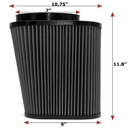 Air Filter Element for 20-24 Ford F250-F450 6.7L Powerstroke Dry Filter Banks Power