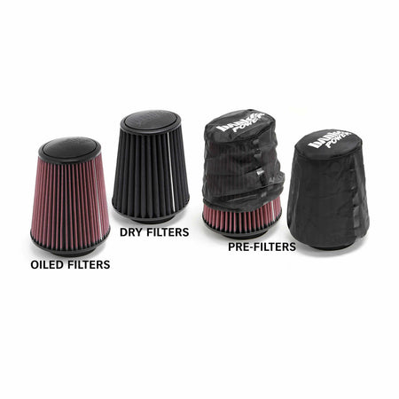 Ram-Air Cold-Air Intake System Dry Filter 2012-18 Jeep 3.6L Wrangler JK Banks Power