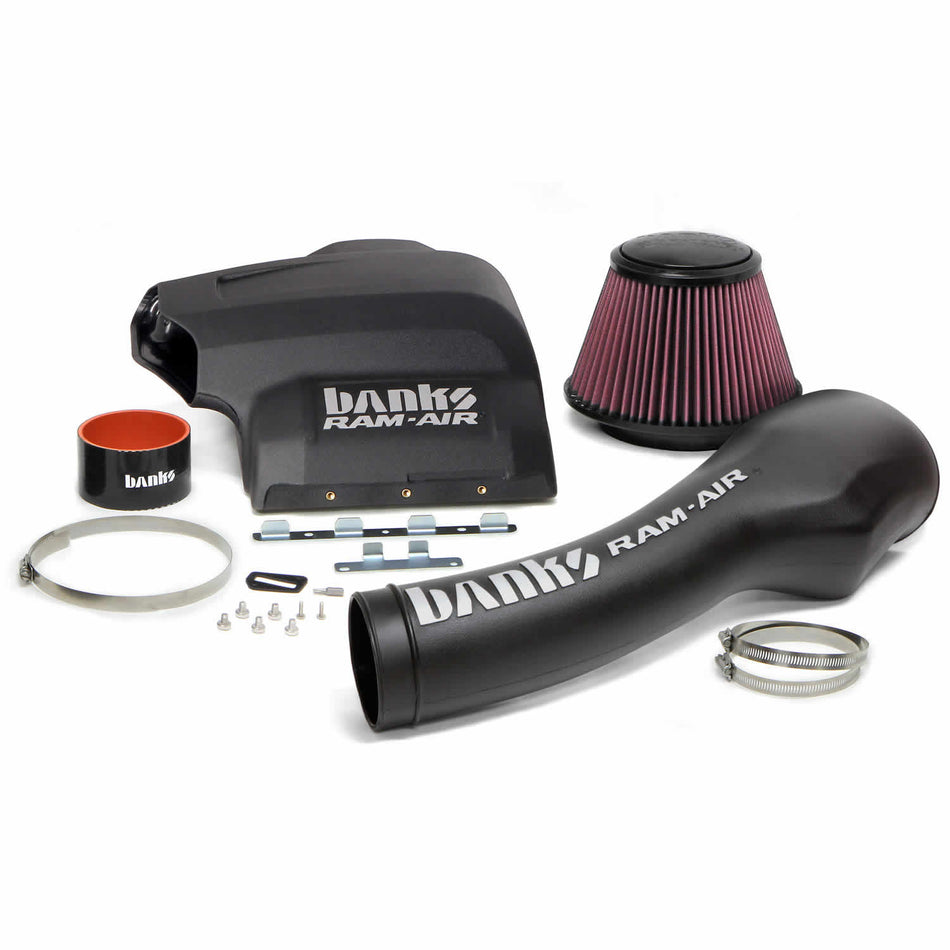 Ram-Air Cold-Air Intake System Oiled Filter 11-14 Ford F-150 6.2L Banks Power