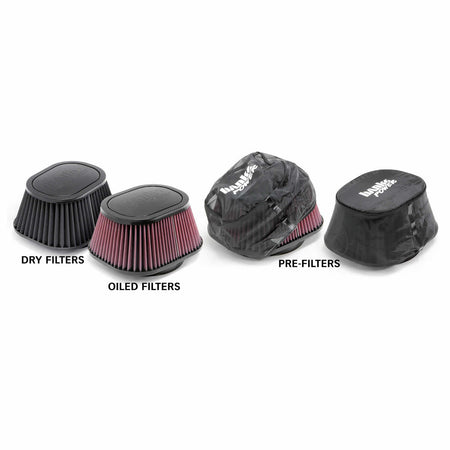 Ram-Air Cold-Air Intake System Oiled Filter 04.5-05 Chevy/GMC 6.6L LLY Banks Power