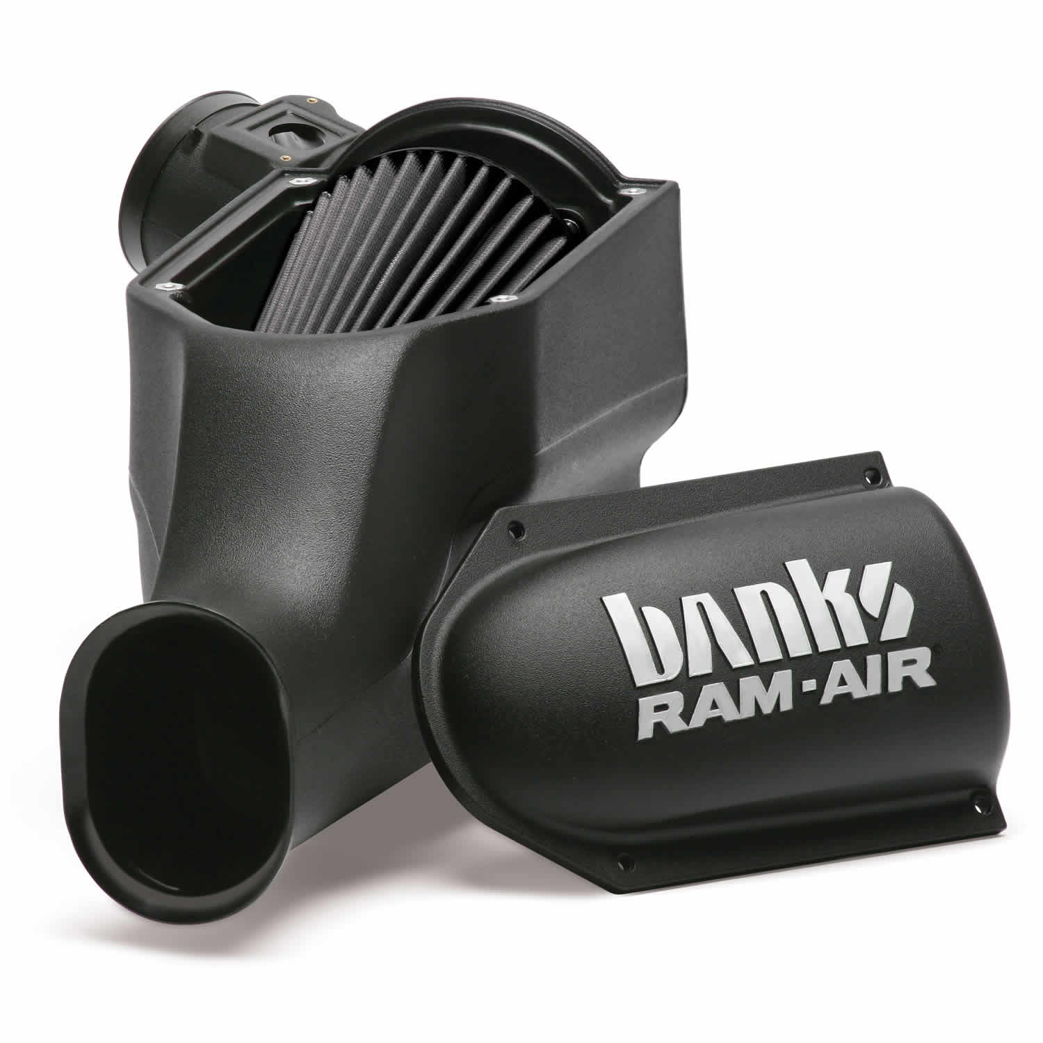 Ram-Air Cold-Air Intake System Dry Filter 03-07 Ford 6.0L Banks Power