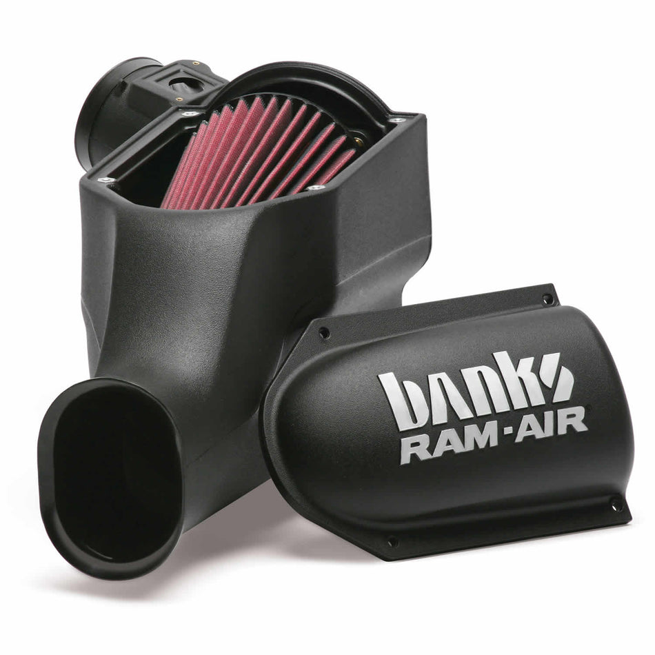 Ram-Air Cold-Air Intake System Oiled Filter 03-07 Ford 6.0L Banks Power