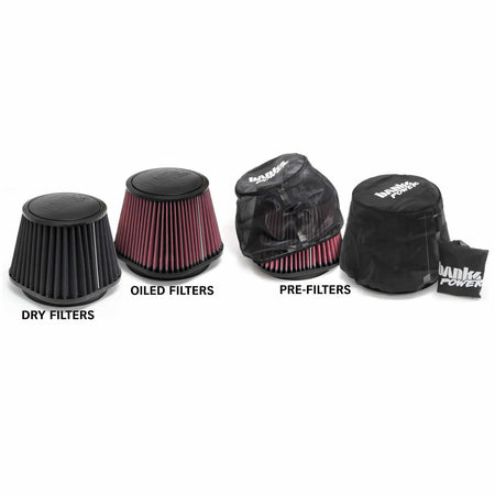 Ram-Air Cold-Air Intake System Dry Filter 07-09 Dodge 6.7L Banks Power