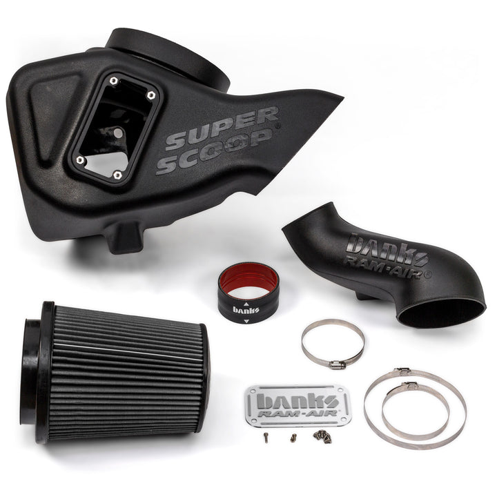 Ram-Air Intake for 19-24 Ram 2500/3500 6.7L Cummins Dry Filter Banks Power