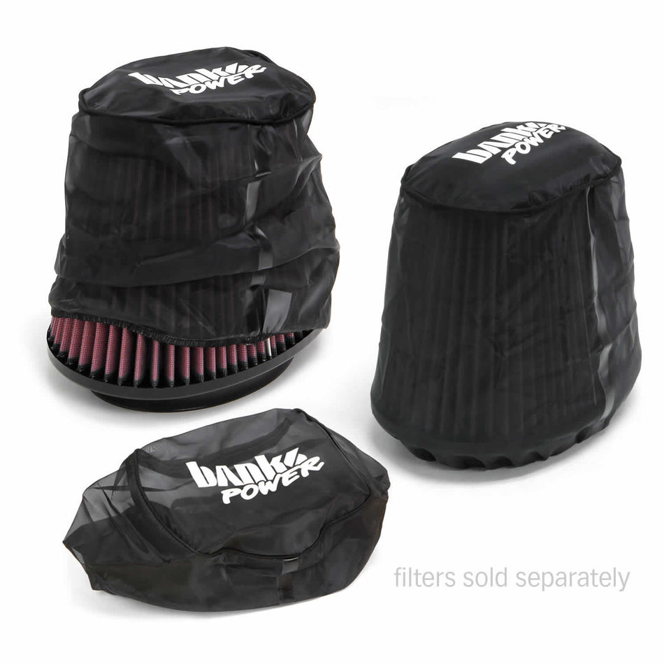 Pre-Filter Filter Wrap For Use W/Ram-Air Cold-Air Intake Systems Air Filter PN 42158 and PN 42188 Banks Power