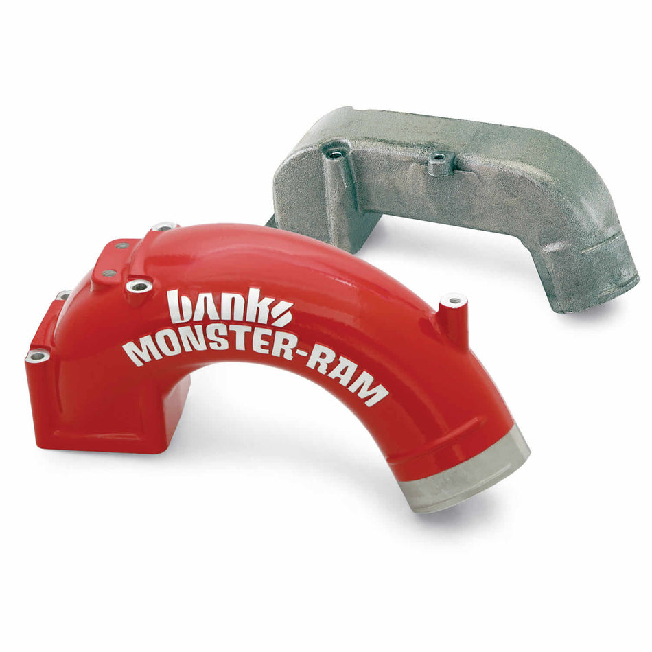 Monster-Ram Intake Elbow W/Boost Tube 98-02 Dodge 5.9L Banks Power