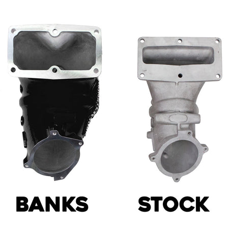 Monster-Ram Intake System for 19-24 Ram 2500/3500 6.7L Cummins Black Powdercoat Banks Power