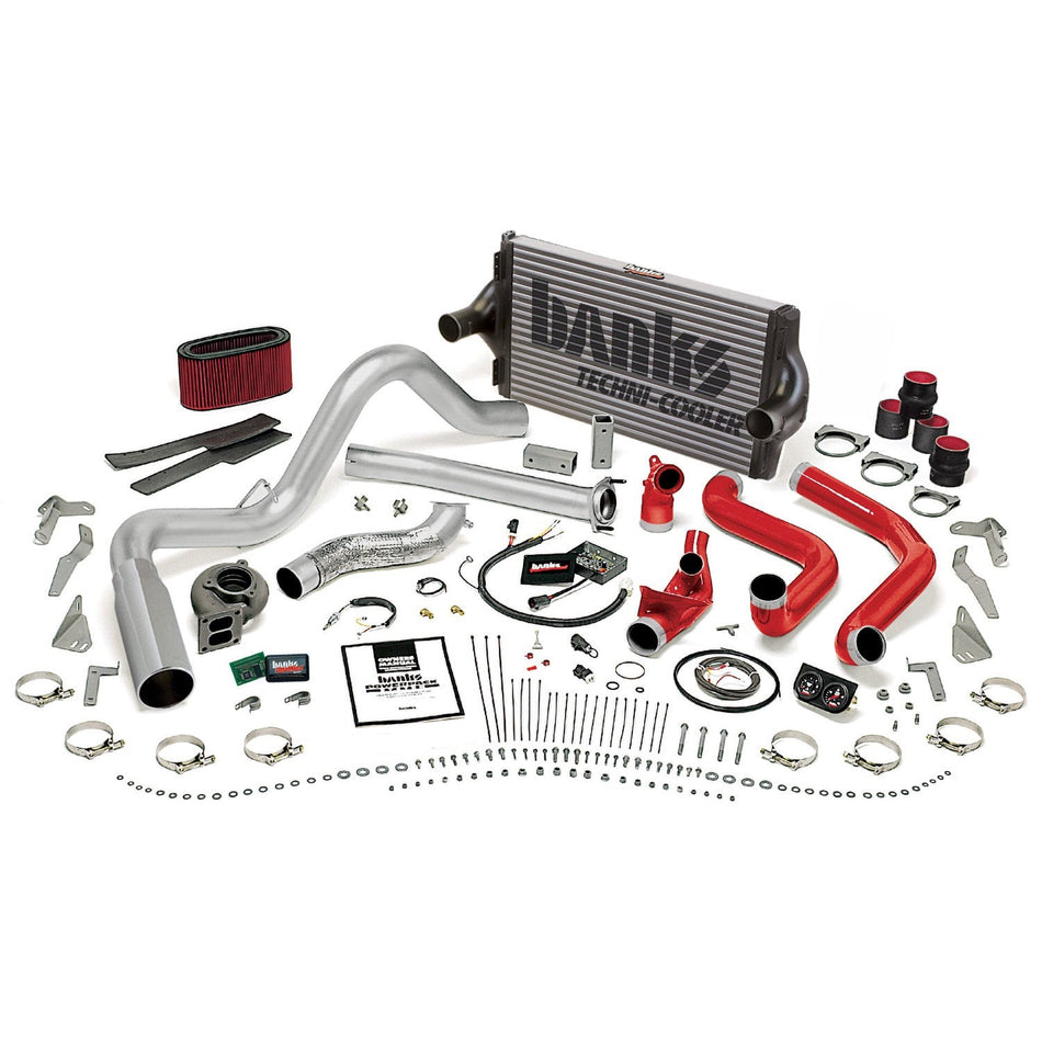 PowerPack Bundle Complete Power System W/OttoMind Engine Calibration Module Chrome Tip 95.5-97 Ford 7.3L Automatic Transmission Banks Power