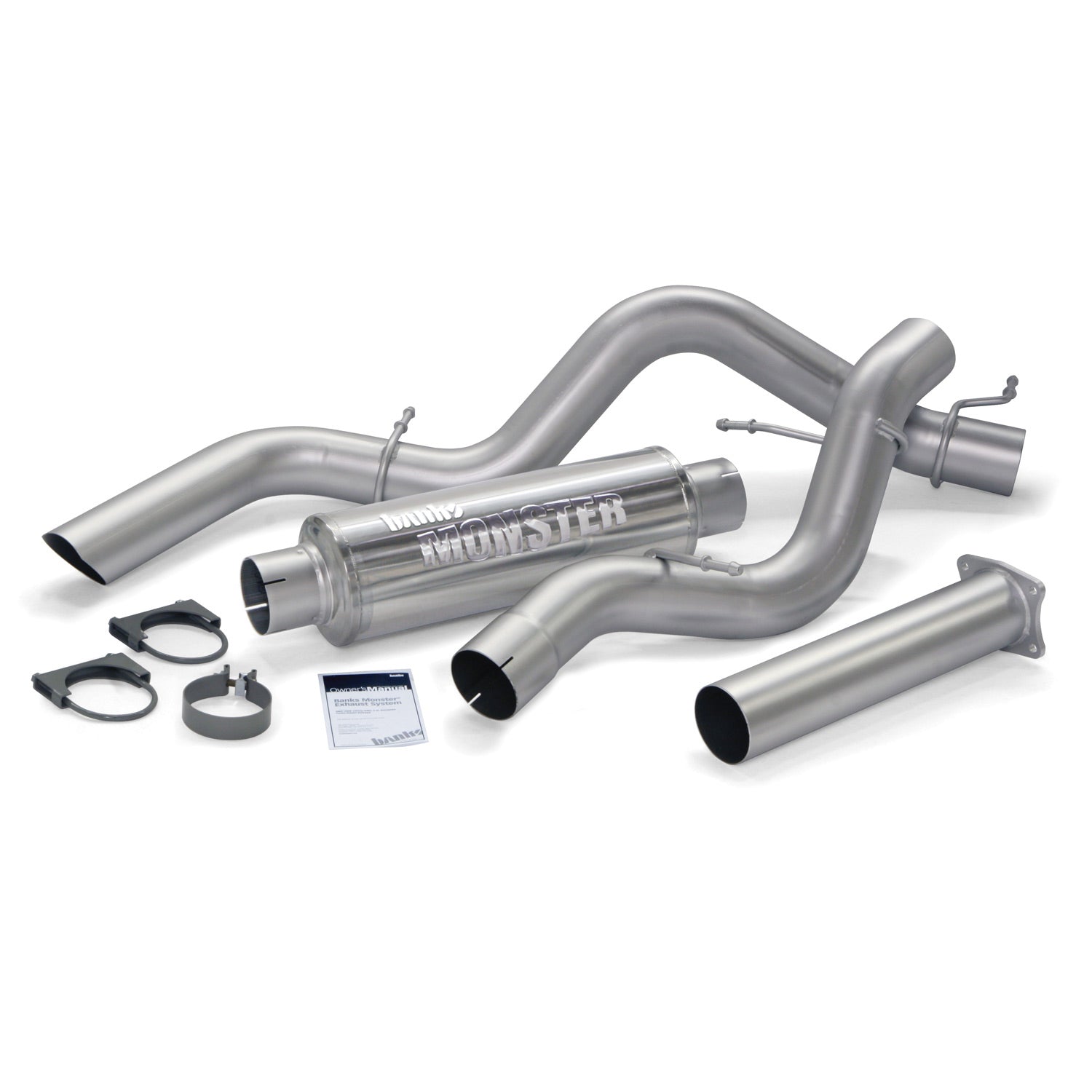 Monster Sport Exhaust System 01-05 Chevy 6.6L EC/CCSB Banks Power