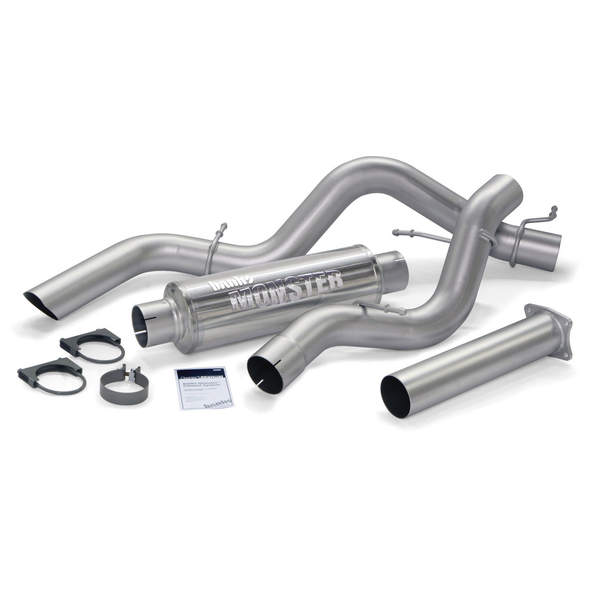 Monster Sport Exhaust System 01-05 Chevy 6.6L EC/CCLB Banks Power