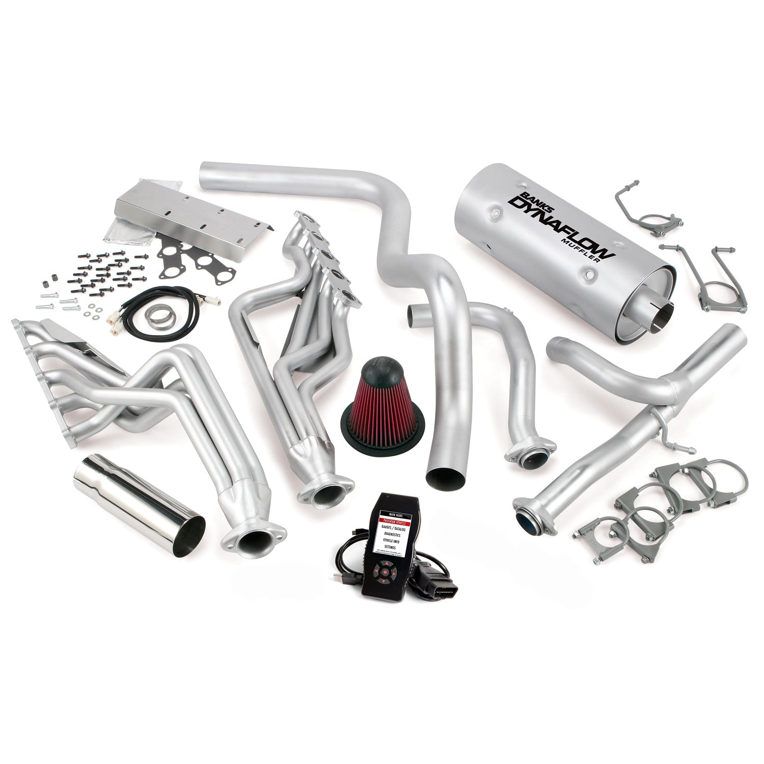 PowerPack Bundle Complete Power System W/AutoMind Programmer 03-07 Ford 6.8L Class-C Motorhome E Super Duty Banks Power