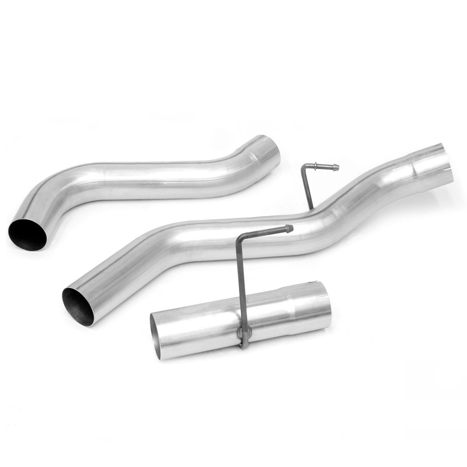 Monster Exhaust System Single Exit Black Tip 13-18 Ram 6.7L CCLB MCSB Banks Power