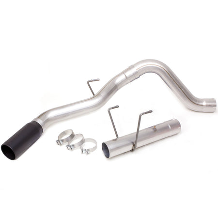 Monster Exhaust 4.0 Single S/S-Black Tip 13-18 Ram 6.7L CCLB Banks Power