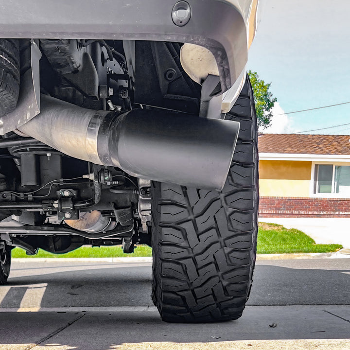 Monster Exhaust System for 19-24 Ram 2500/3500 6.7L Cummins Mega Cab Short Bed (SRW) Cerakote Black Tip Banks Power