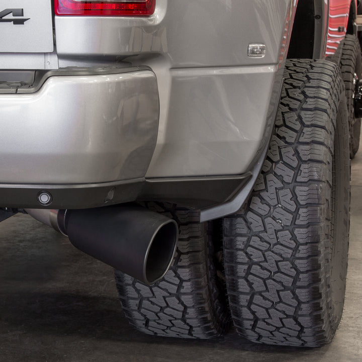 Monster Exhaust System for 19-24 Ram 3500 6.7L Cummins Crew Cab Long Bed (DRW) Cerakote Black Tip Banks Power