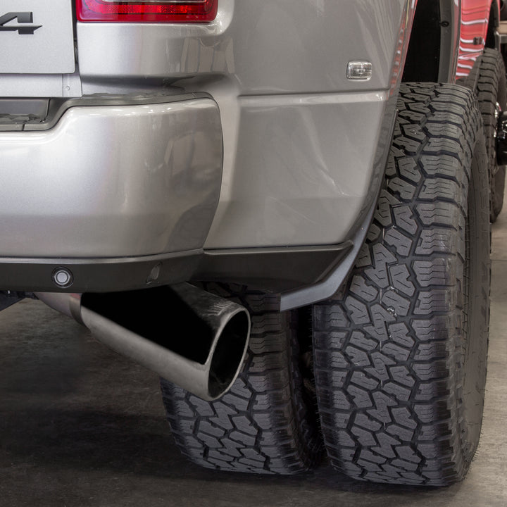 Monster Exhaust System for 19-24 Ram 3500 6.7L Cummins Crew Cab Long Bed (DRW) Chrome-Plated Stainless Tip Banks Power