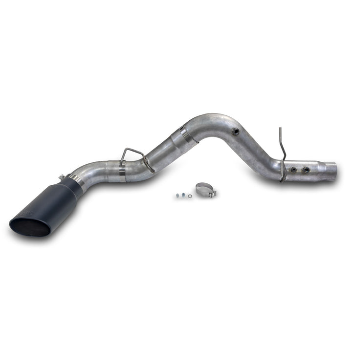 Monster Exhaust System For 20-23 Chevy/GMC 3500 6.6L Duramax, L5P, Dual Rear Wheel Only Cerakote Black Tip Banks Power