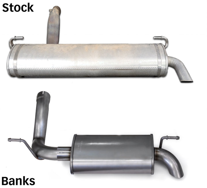 Monster Exhaust System for 18-23 Jeep Wrangler JL 3.6L, 4-Door Banks Power