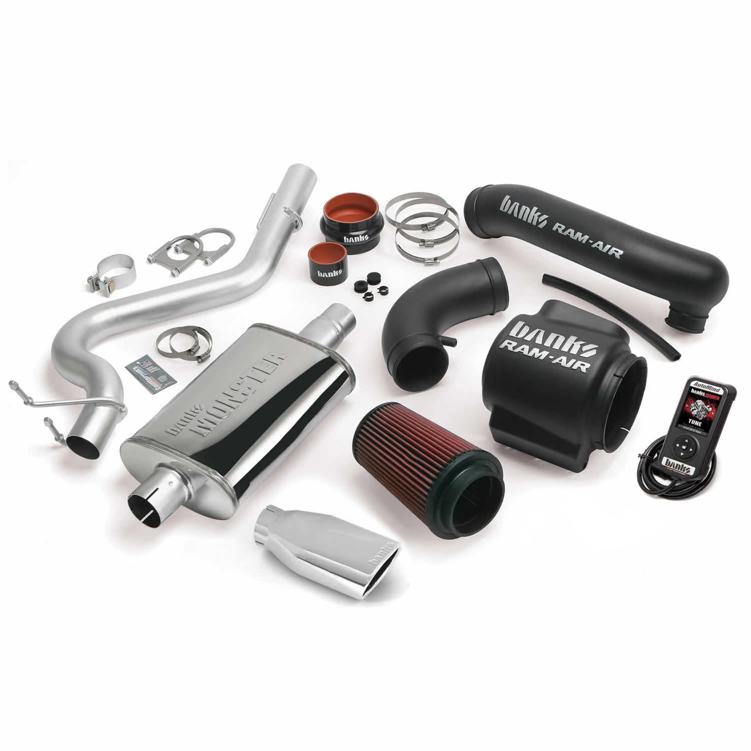 Stinger Bundle Power System 04-06 Jeep 4.0L Wrangler Banks Power