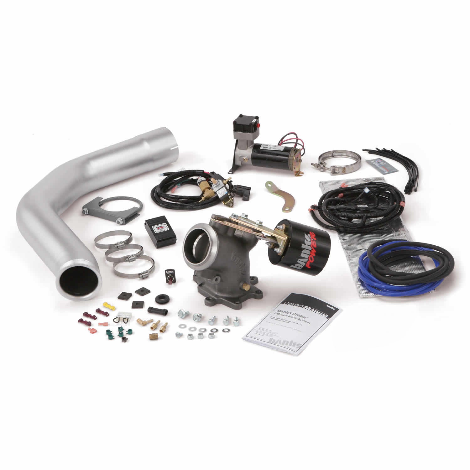 Brake Exhaust Braking System 99-99.5 Ford F-450/F-550 Super Duty 7.3L Banks Exhaust Banks Power