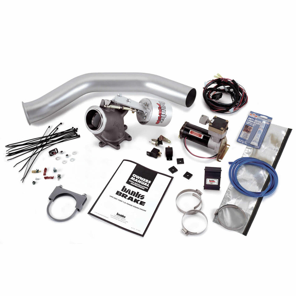 Brake Exhaust Braking System 99.5-03 Ford F-450/F-550 Super Duty 7.3L Banks Exhaust Banks Power