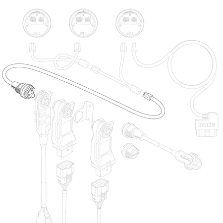 B-Bus Starter Cable for iDash 1.8 Banks Power