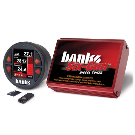 Six-Gun Diesel Tuner W/iDash 1.8 DataMonster 01-04 Chevy 6.6L LB7 Banks Power