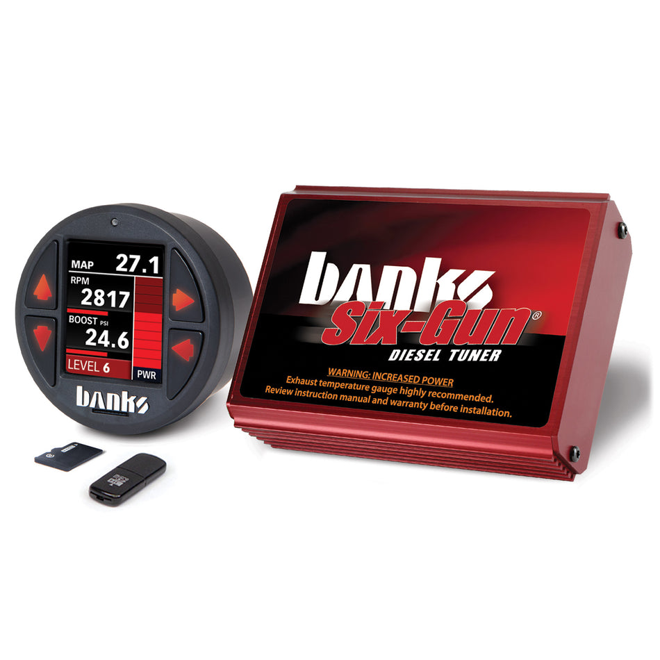 Six-Gun Diesel Tuner W/iDash 1.8 DataMonster 04.5-05 Chevy 6.6L LLY Banks Power