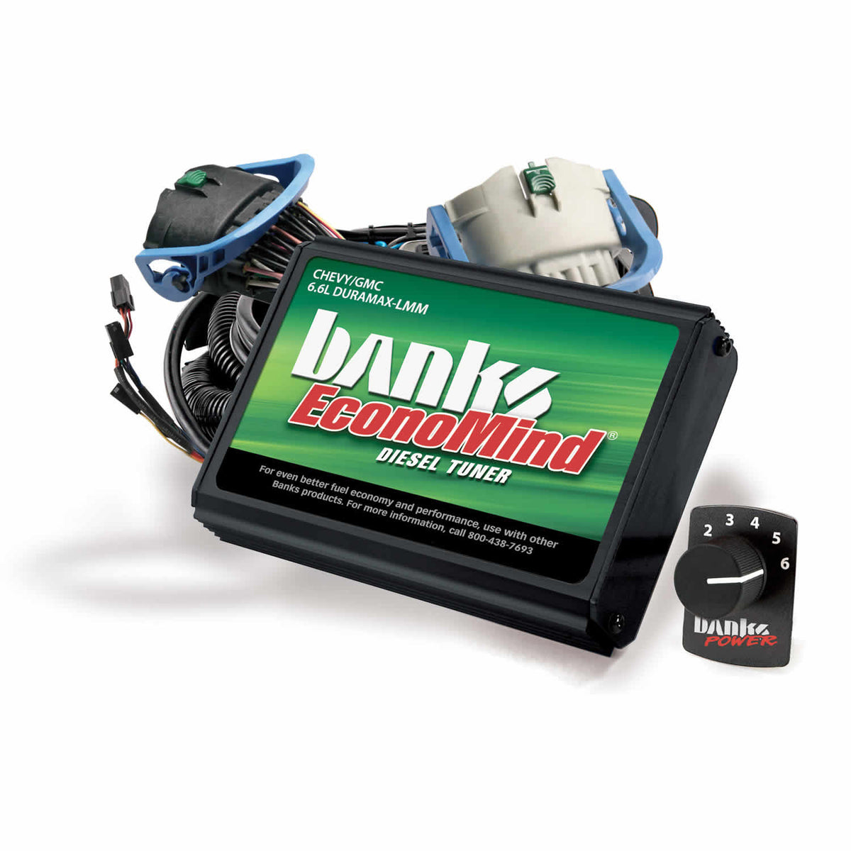 Economind Diesel Tuner (PowerPack Calibration) W/Switch 07-10 Chevy/GMC 6.6L LMM Banks Power