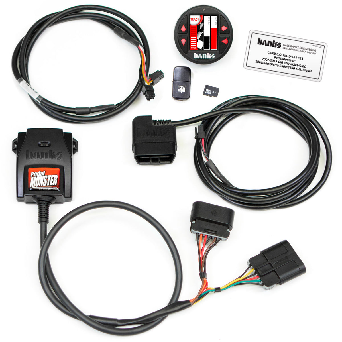 PedalMonster, Throttle Sensitivity Booster with iDash DataMonster for 2007.5-2019 Chevy/GMC 2500/3500 New Body