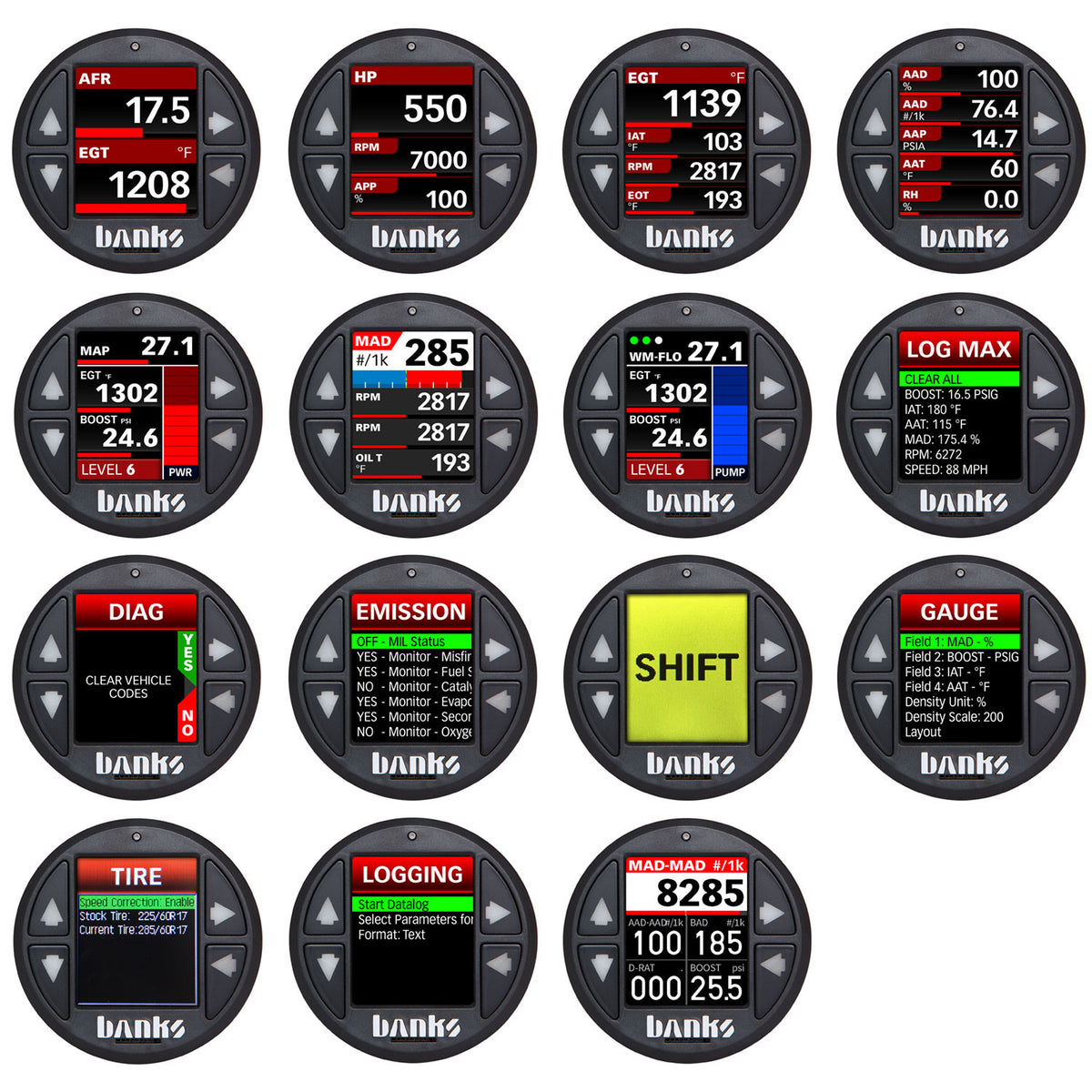 iDash 1.8 Super Gauge Derringer Tuner Banks Power