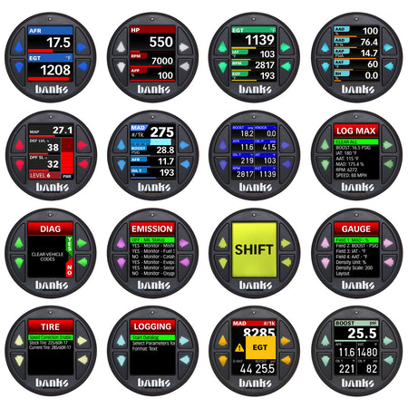 iDash 1.8 SuperGauge Banks Power