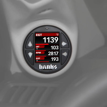 Derringer Tuner w/SuperGauge includes ActiveSafety and Banks iDash 1.8 SuperGauge for 14-18 Ram 1500 3.0L EcoDiesel and 14-17 Grand Cherokee 3.0L EcoDiesel Banks Power