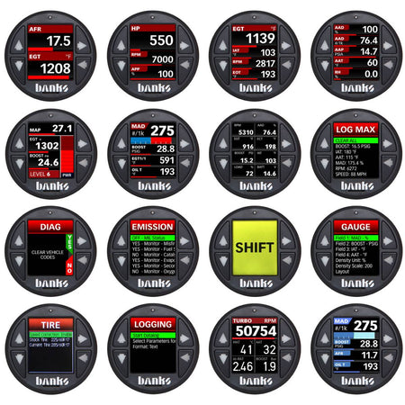 Derringer Tuner w/SuperGauge includes ActiveSafety and Banks iDash 1.8 SuperGauge for 14-18 Ram 1500 3.0L EcoDiesel and 14-17 Grand Cherokee 3.0L EcoDiesel Banks Power