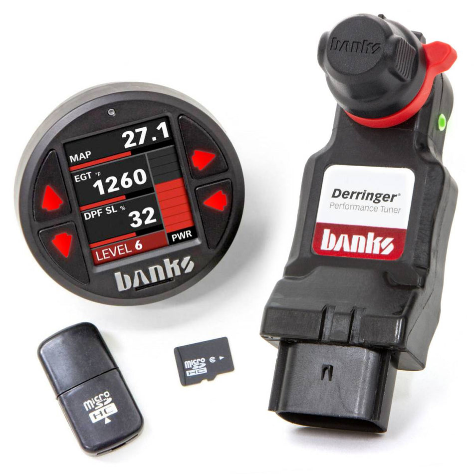 Derringer Tuner w/DataMonster with ActiveSafety includes Banks iDash 1.8 DataMonster for 2020-23 Chevy/GMC 2500/3500 6.6L Duramax L5P Banks Power