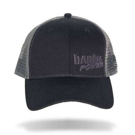 Banks Power Hat Twill/Mesh Black/Gray/Black Curved Bill Snap Backstrap Banks Power