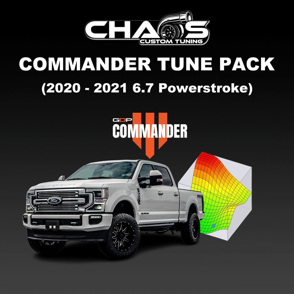 CCT Commander Tune Files (2020-2021 Powerstroke 6.7L) Tune Files Chaos Custom Tuning 