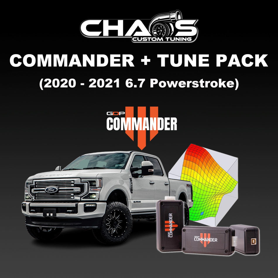 GDP Commander with CCT Tune Files (2020-2021 Powerstroke 6.7L) Tune Files Chaos Custom Tuning 