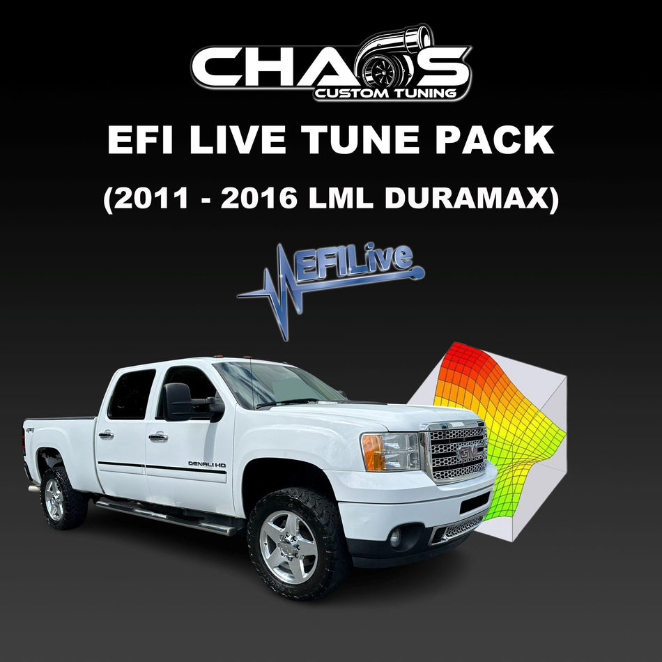 Chaos Custom Tuning EFI Live Tune Files (2011-2016 Duramax LML 6.6L) Tune Files Chaos Custom Tuning 