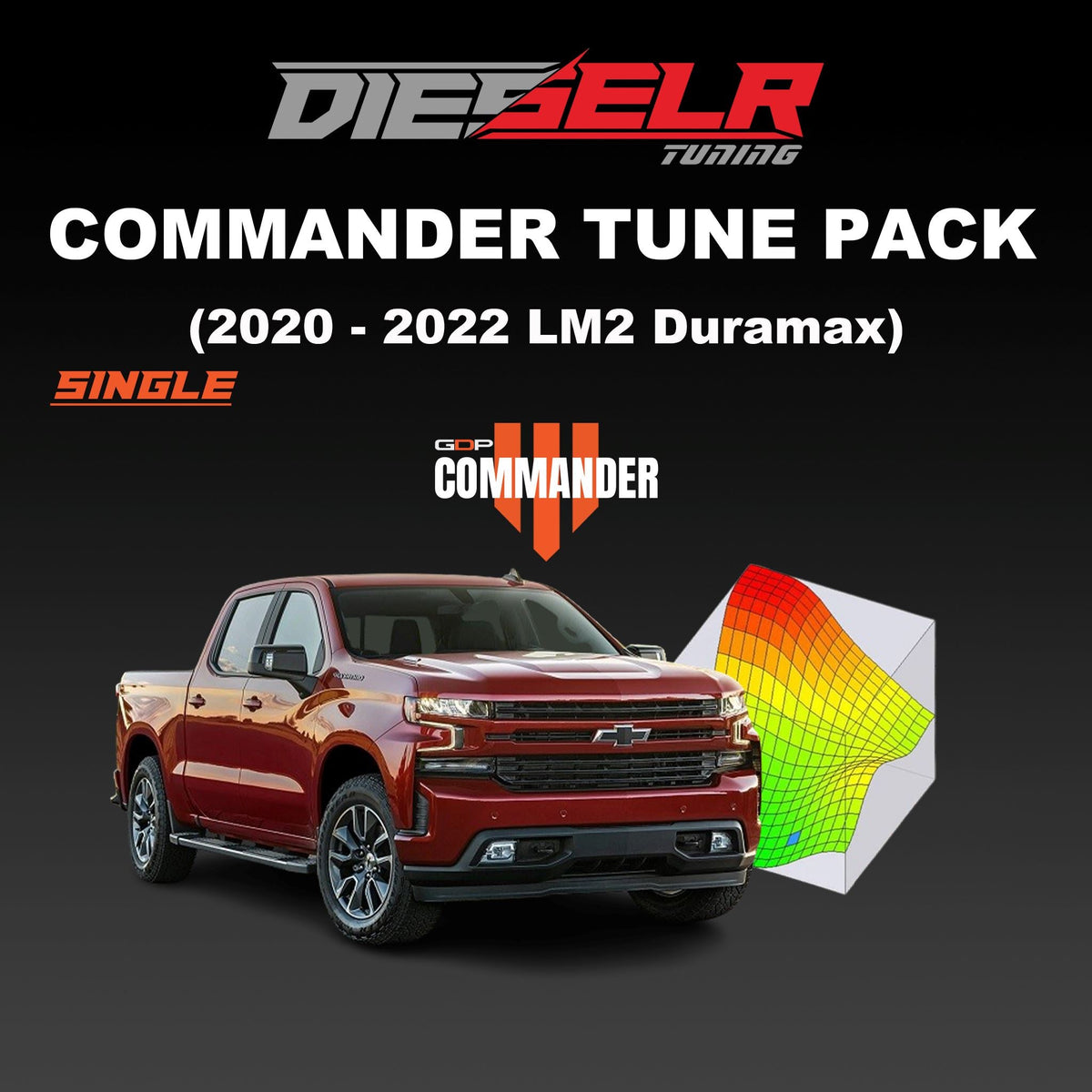 DIESELR Commander E46 Tune Files (2020-2022 Duramax LM2 3.0L) Tune Files DIESELR Tuning 