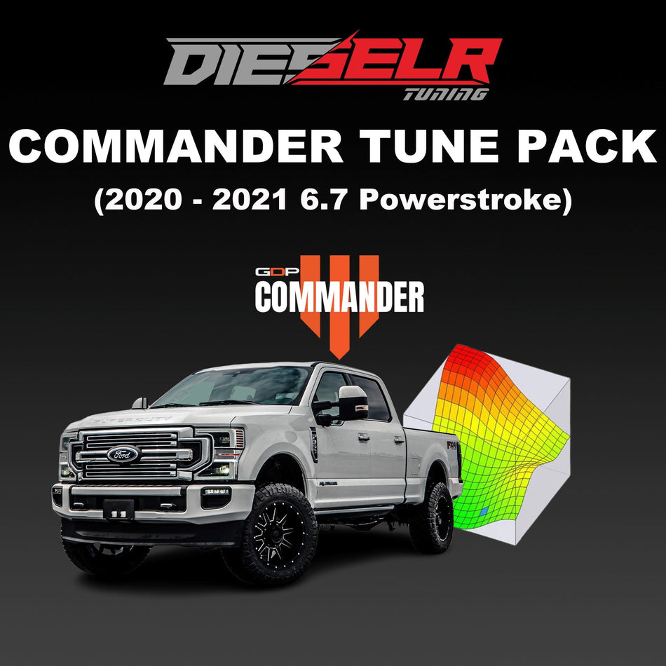 DIESELR Commander Tune Files (2020-2021 Powerstroke 6.7L) Tune Files DIESELR Tuning 