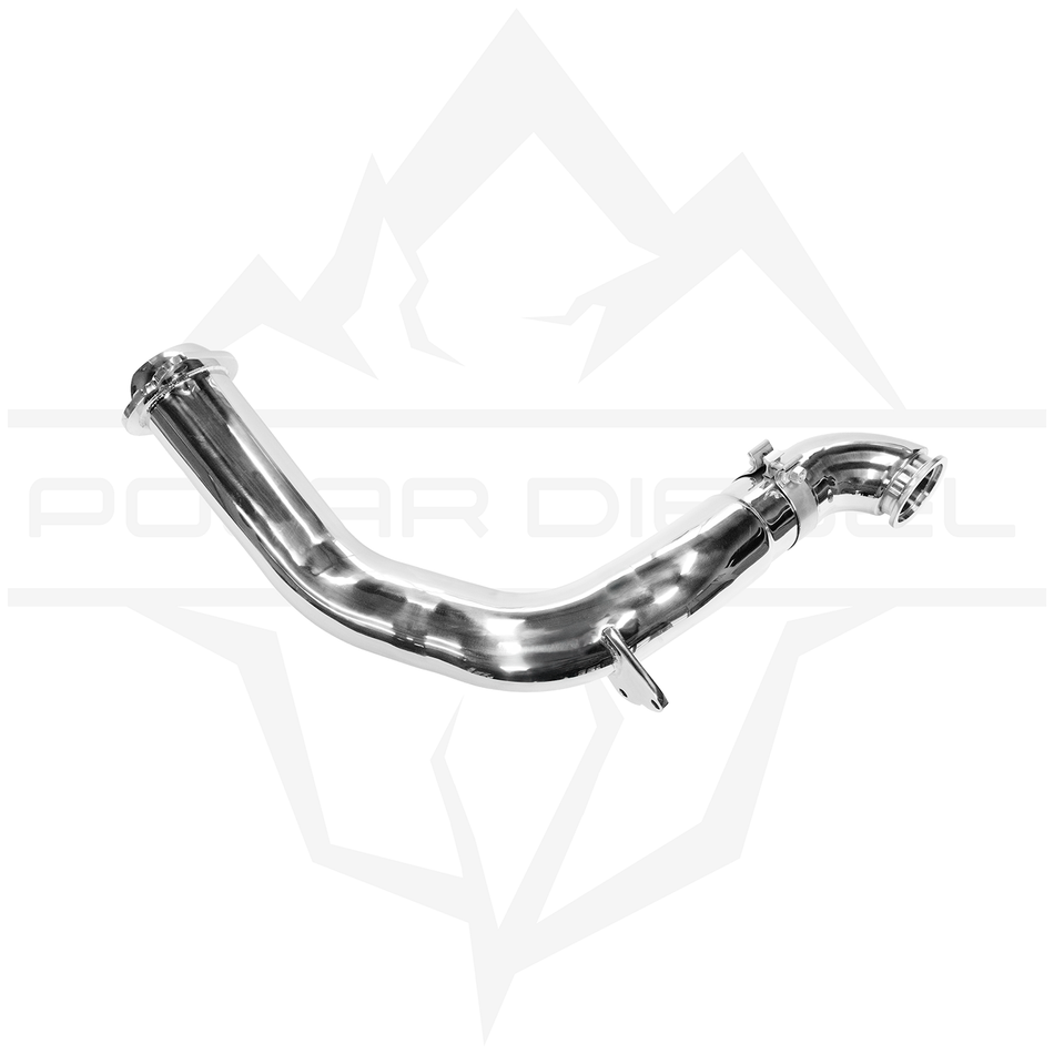 2020-2024 Powerstroke 6.7L Polished Polar Downpipe