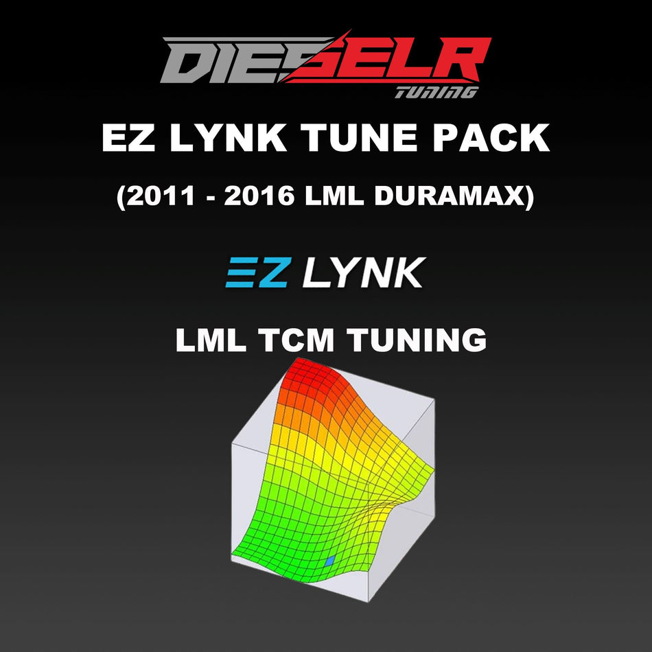 DIESELR EZ Lynk LML TCM Tuning (2011-2016 LML Duramax) Transmission Tune File DIESELR Tuning 