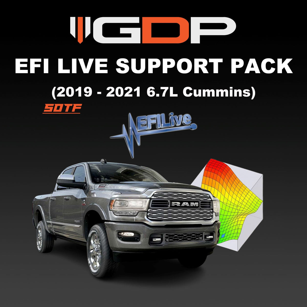 EFI Live GDP SOTF Support Package (2019-2021 6.7L Cummins) GDP Tune Files GDP 