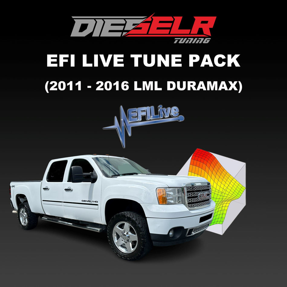 DIESELR EFI Live Tune Files (2011-2016 Duramax LML 6.6L) Tune Files DIESELR Tuning 